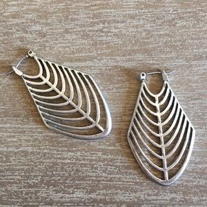 Contemporary Steel Earring with Hinge Closure